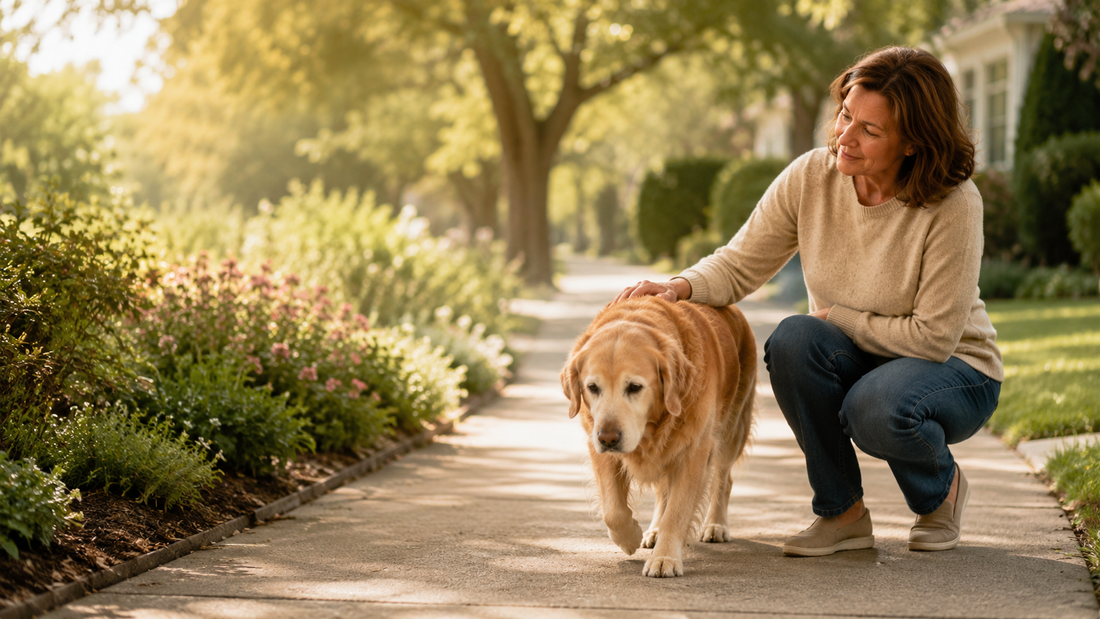 How to Help an Older Dog That Is Having Trouble Walking