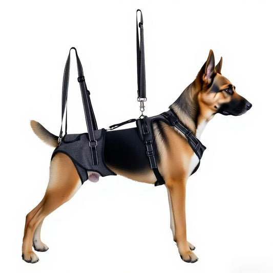GoldenPaw Senior Dog Mobility Support Harness — Adjustable Rear Support Harness for Older Dogs
